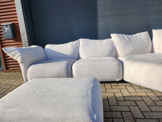 Image 1 of Edra - Standard bank + poef by Francesco Binfaré