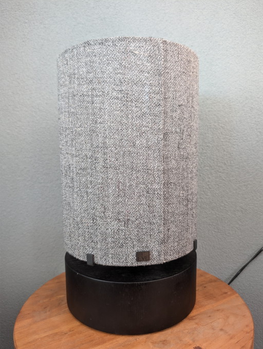 By EVE - Cylinder lamp including original By EVE light source – tafellampen, Textile, Wood (photo 2 of 10)