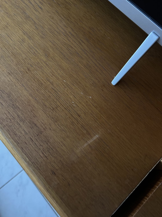 Image 1 of Parete attrezzata indipendente in stile scandinavo vintage