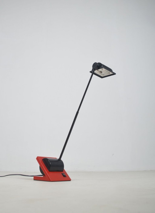 Lampada da tavolo vintage postmoderna degli anni '80