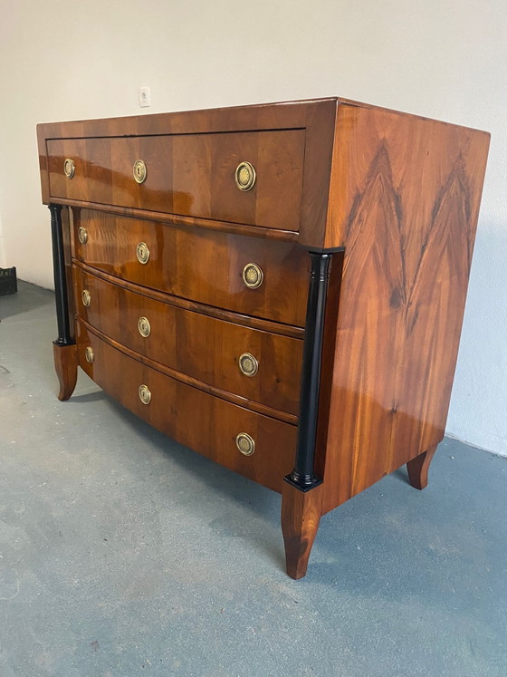 Cassettiera Biedermeier – Cassettiere, Legno, Ottone (photo 11 of 14)