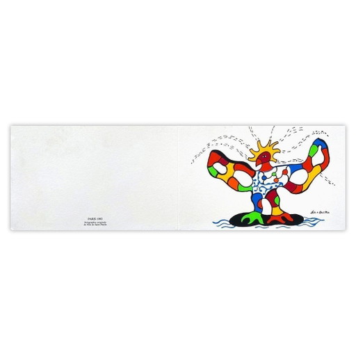 Niki de Saint Phalle White Firebird screenprint 1993