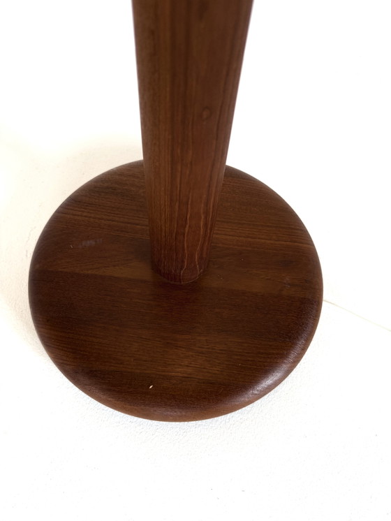 Image 1 of Lampada da terra vintage in teak, Domus '70