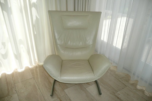 Fauteuil Rolf Benz 4100 couleur crème