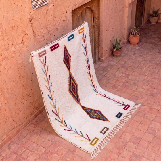 Tapis Berbère Fait Main – Douceur, Authenticiteit & Caractère 200cmx300cm – Vloerkleden en tapijten, Cotton (photo 9 of 9)