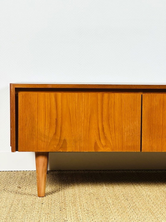 Image 1 of Scandinavian and Teak Low Sideboard, 1960