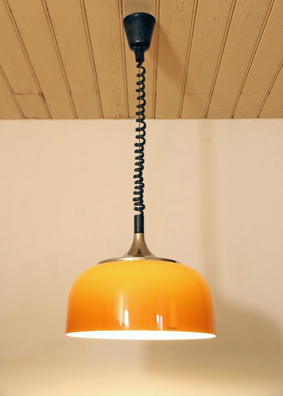 Image 1 of Guzzini/Meblo-Pendelleuchte, 1970er Jahre