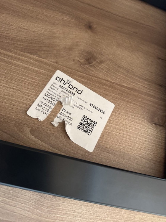 Image 1 of Ergonomischer Gispen-Schreibtisch (höhenverstellbar für Sitzen und Stehen)