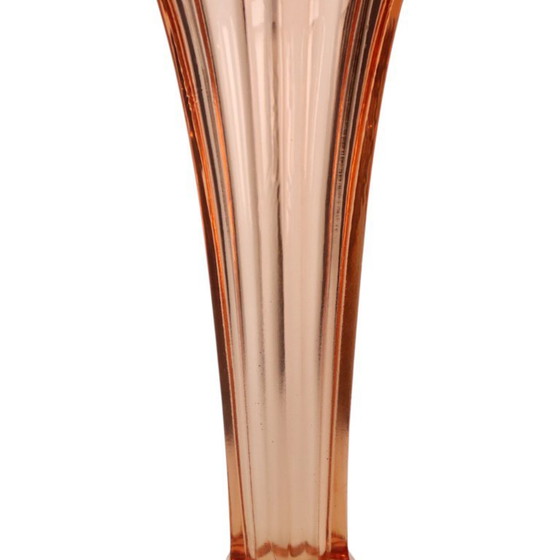 Pink Rosaline Art Deco Vase VSL Luxval Americain 23cm – Glass (photo 5 of 13)
