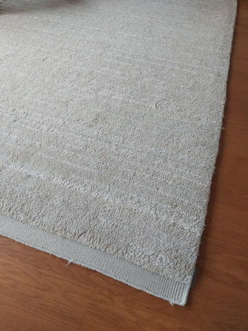 Alfombra KVADRAT (materiales naturales: lana/seda/lino) – vloerkleden en tapijten, Wool, Silk