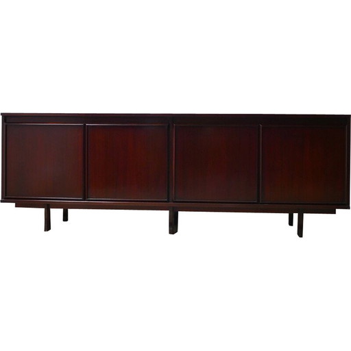 Aparador vintage de chapa de palisandro de Giovanni Ausenda para Stilwood, Italia, 1960