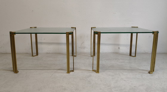 Image 1 of Tavolino da caffè con due tavolini laterali