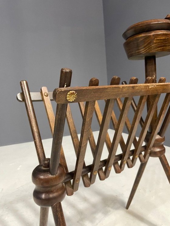 Image 1 of Portariviste vintage in faggio francese, anni '60