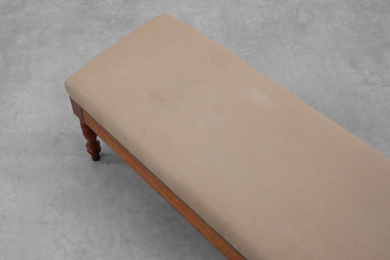 Image 1 of Elegante panca del XIX secolo con sei gambe tornite, circa 1840