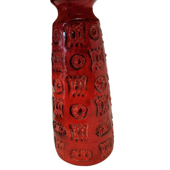 Image 1 of Vintage red Spara Fat Lava lamp