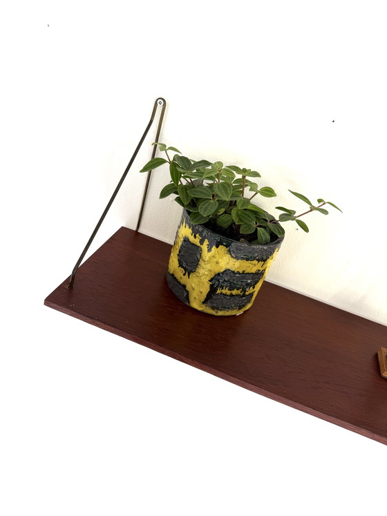 Image 1 of Vintage Teak Wall Shelf, 1960s