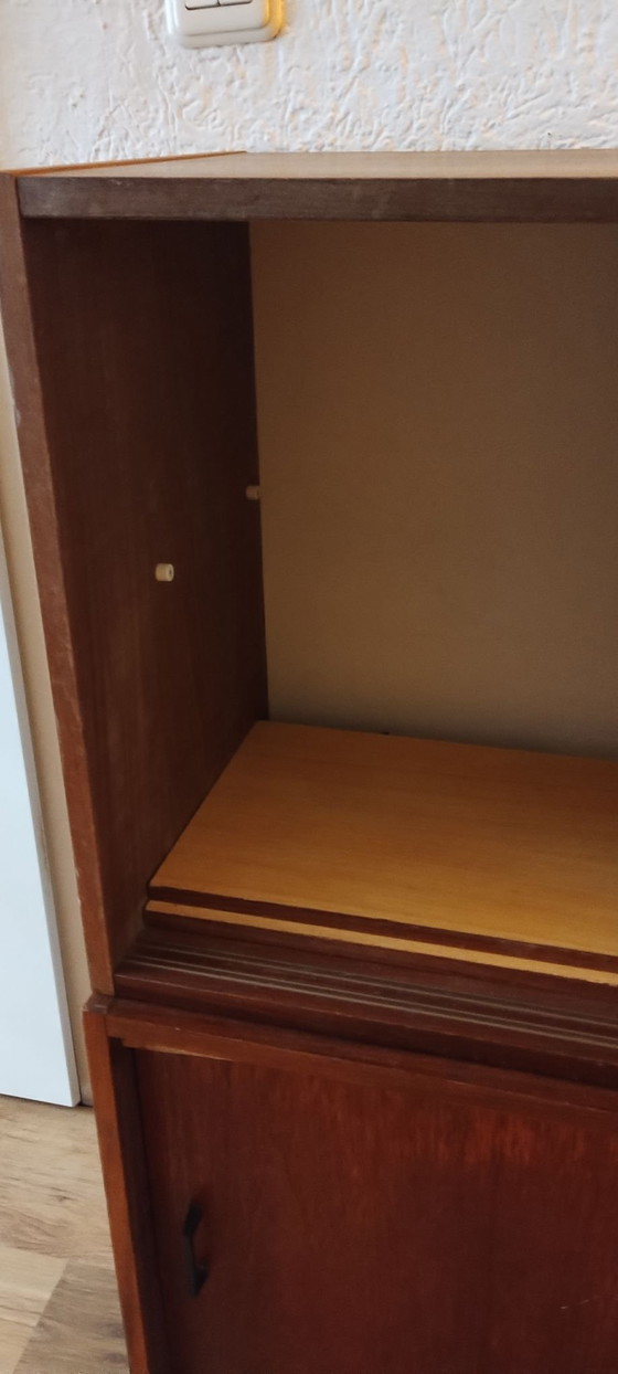 Credenza vintage Simpla lux, Credenze alte, Legno, Marrone (foto 8 di 10)
