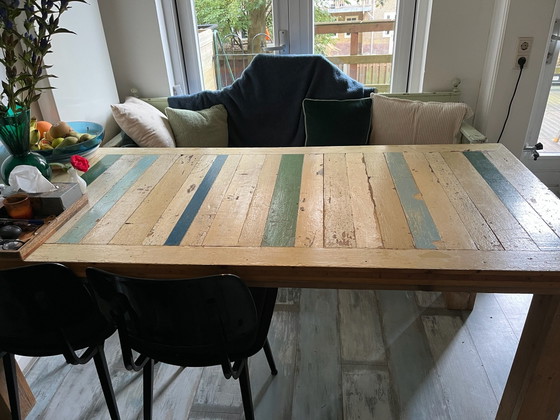 Large Reclaimed Wood Dining table (photo 3 of 5)