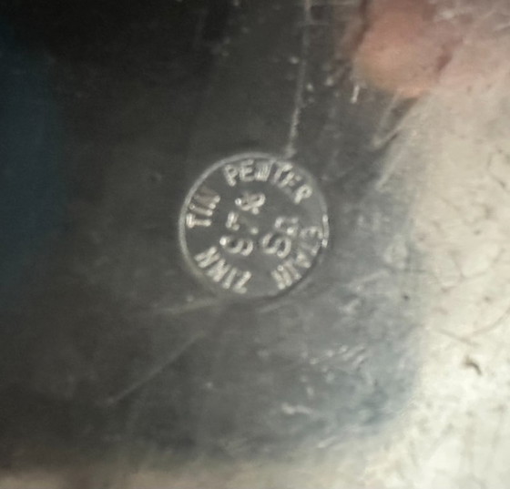 Image 1 of Antique Fein Zinn pewter fruit bowl, 27.5 cm