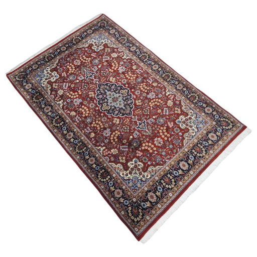 Vintage-Teppich aus türkischer Wolle und Baumwolle – handgeknüpft – 144 x 220 cm – vloerkleden en tapijten (photo 2 of 6)
