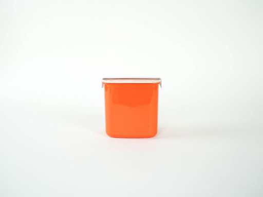 Recipiente de cocina, diseño danés, década de 1970, fabricado en Dinamarca.