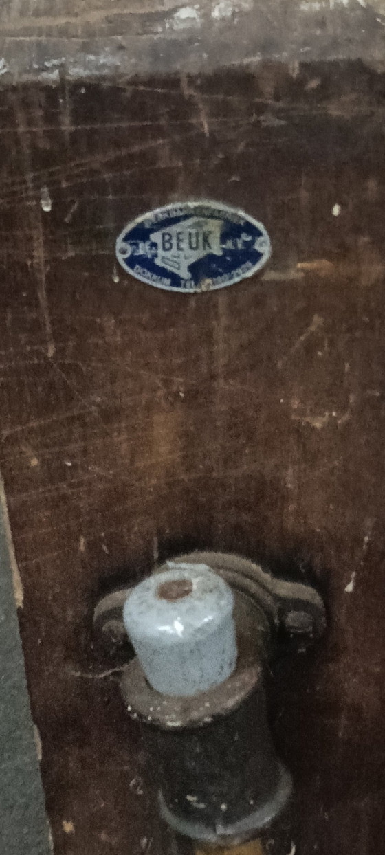 Image 1 of DeBeuk workbench vintage industrial