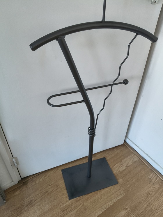 Image 1 of Valet de chambre en métal au design vintage, style Fido Dido Memphis