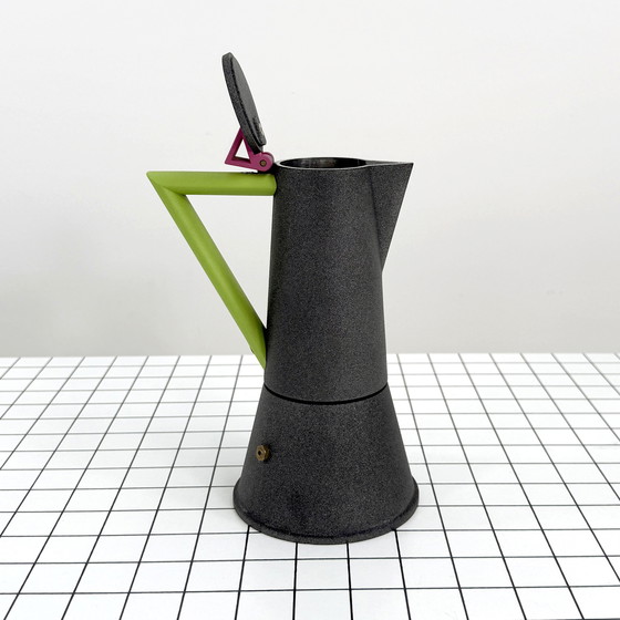 Image 1 of Cafetière Série Accademia par Ettore Sottsass pour Lagostina, 1980