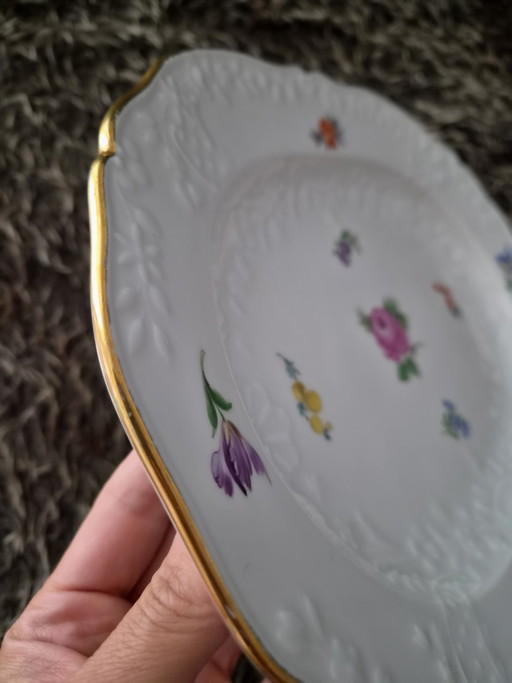 Serveerschaal Meissen porselein