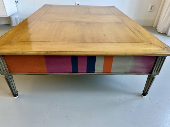 Image 1 of Unieke Design Salontafel “Jacob” – New Grange Eyecatcher met Lades