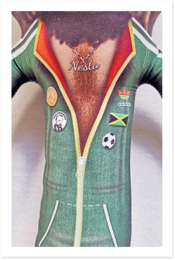 Image 1 of Bob Marley cadeau | Reggae decoratie kunstpop | Muziekkamer verzamelbeeldje