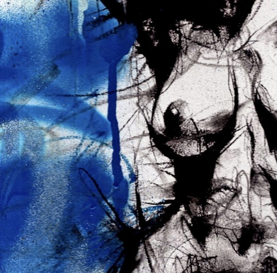 Nude Study XX562 - Vin Dantes – Paintings & Drawings, Paper (photo 5 of 7)