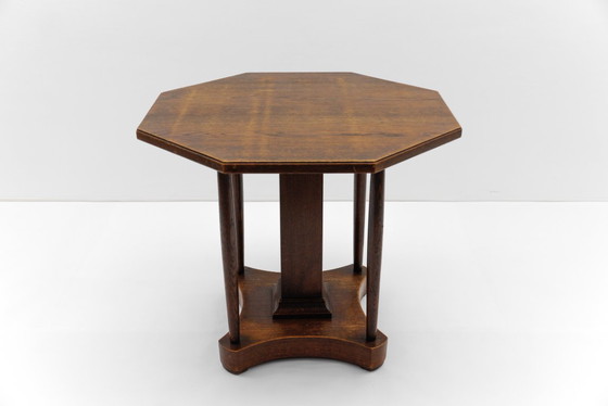 Image 1 of Art Deco Wooden Table, Germany, 1940s