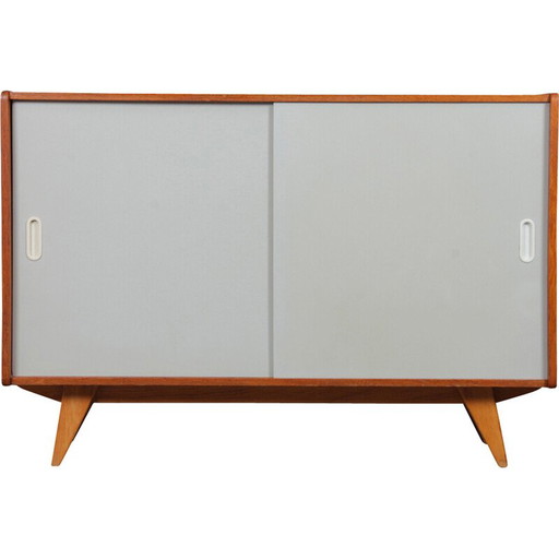 Vintage chest of drawers model U-452 in oak by Jiri Jiroutek for Interier Praha, Czechoslovakia 1960
