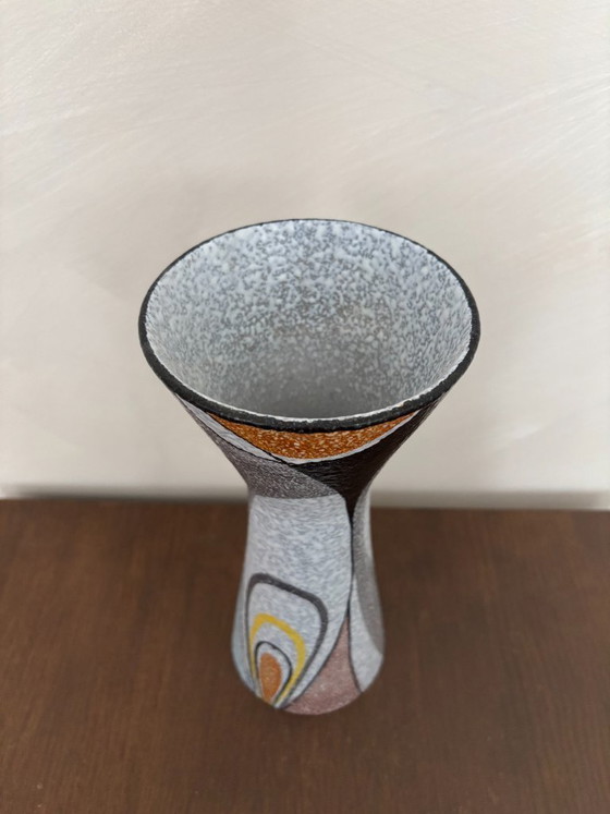 Image 1 of Rumba Flora Gouda ceramic vase, vintage, signed