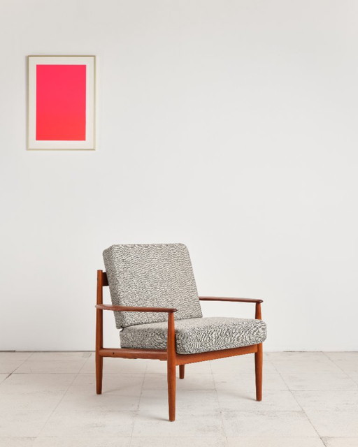 Teak-Sessel von Grete Jalk für France & Søn, Dänemark, 1950er Jahre, Mid-Century-Design – fauteuils, Wood