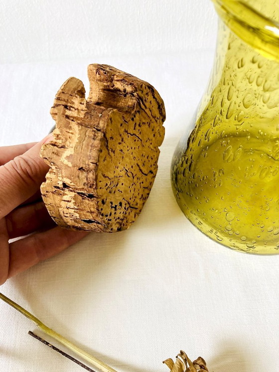 Barattolo in vetro soffiato a bolle con tappo, Verrerie de Biot – Accessori da cucina (photo 10 of 14)