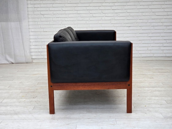 Image 1 of 1960s, Danish design by H.J.Wegner, 3 seater sofa model CH 163.