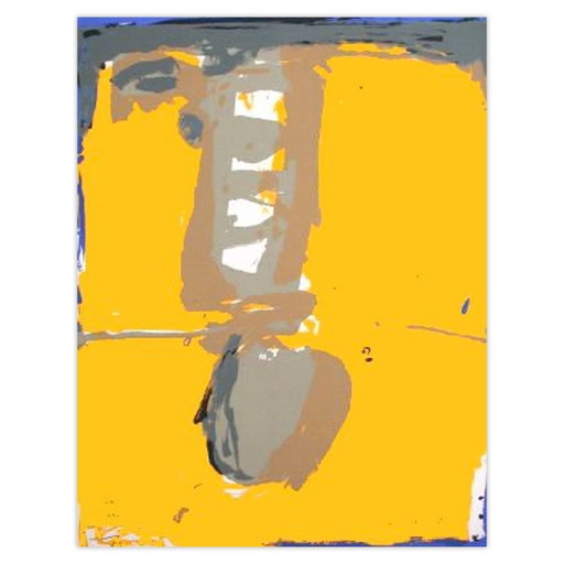 Michèle DESTARAC Composition abstraite I Signierte Lithographie 1981