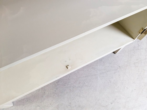 Image 1 of Vintage Svante Skogh boekenkast, shabby chic landelijke stijl kast