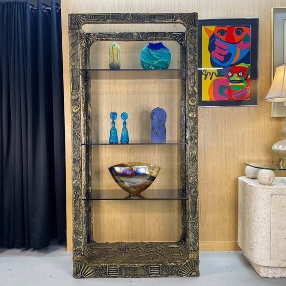 Image 1 of Adrian Pearsall per Craft Associates Scaffali espositivi brutalisti a torre