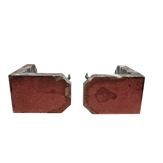 Image 1 of Art Deco bookends with cat