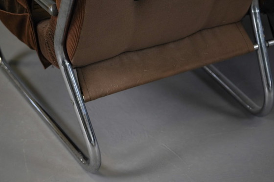 Image 1 of Fauteuil en sofa set uit het midden van de 20e eeuw, ontworpen door Gillis Lundgren, Ikea Zweden, jaren 70.