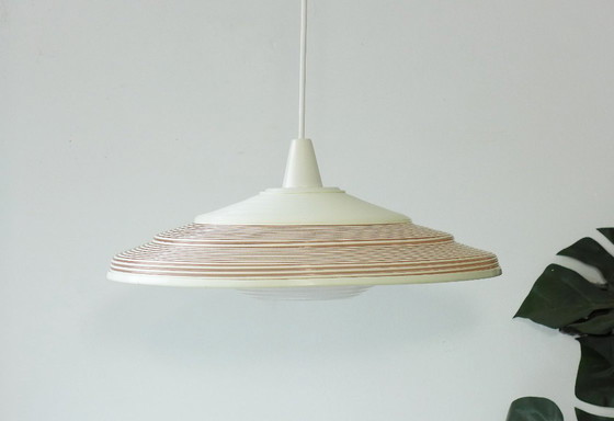 Image 1 of Vintage hanging lamp space age lamp UFO vintage 50s 60s 70s Rotaflex lamp
