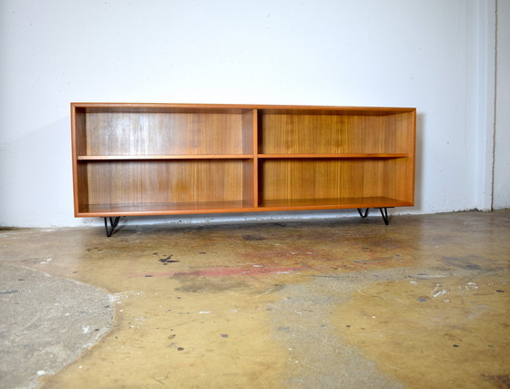 Image 1 of Credenza bassa vintage WK Furniture degli anni '60, libreria di metà secolo