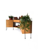 Vintage teak corner cabinet, Omnia ‘60