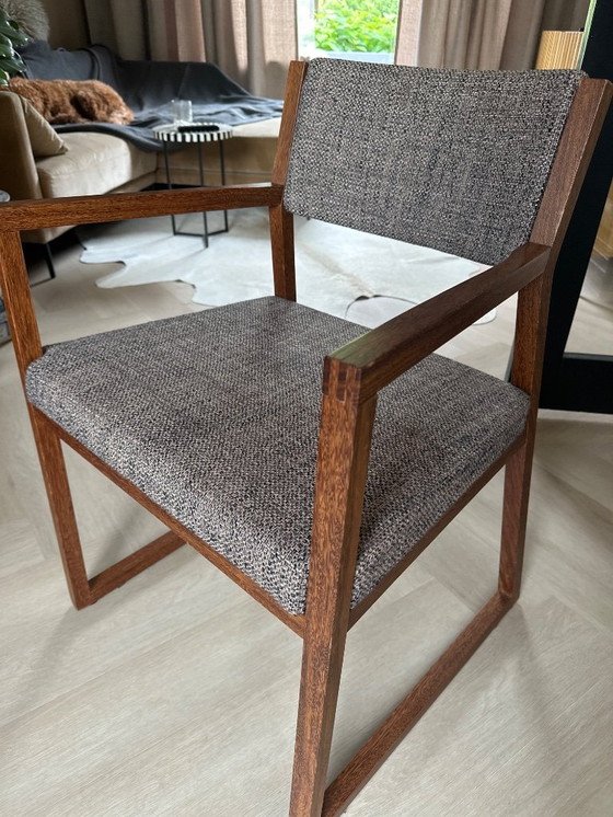 Image 1 of Ensemble de 4 chaises de salle à manger vintage