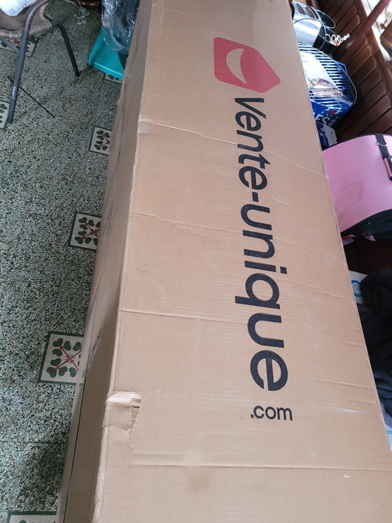 Image 1 of Nieuwe leren 3-zitsbank