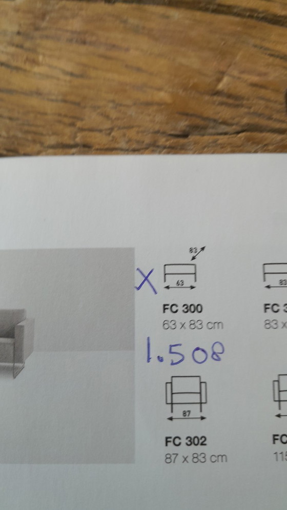 Image 1 of Artifort Mare Bank und Pouf