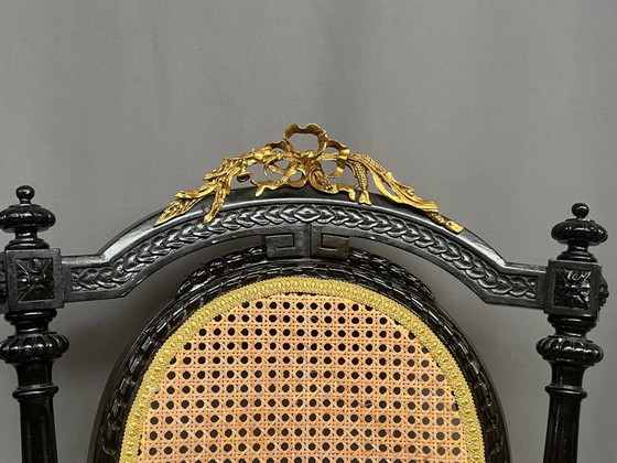 Coppia di poltrone in stile Napoleone III. – Wood (photo 9 of 12)